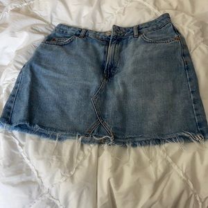 Topshop Jean skirt